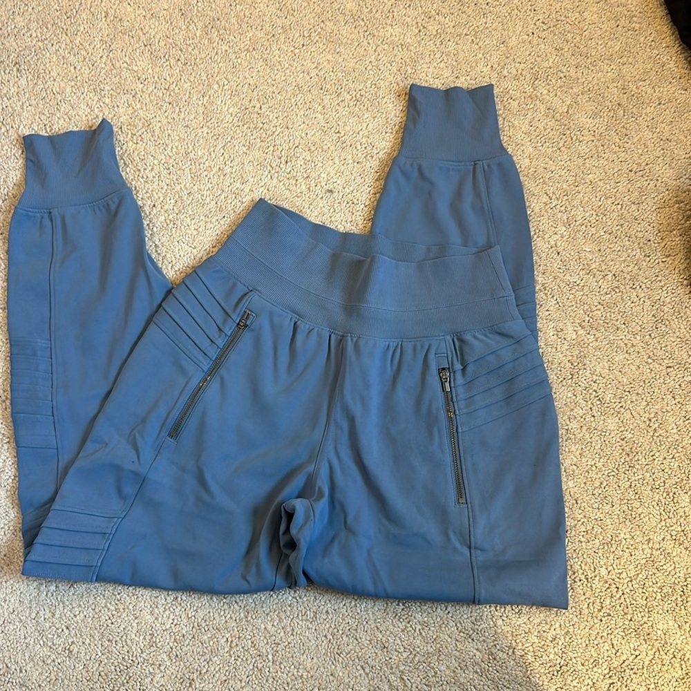 Blue athleta joggers
